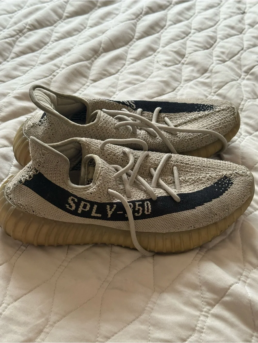 Yeezy Boost 350 V2 Beige with Black Stripe